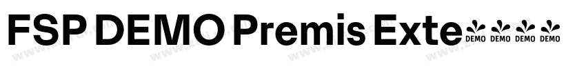 FSP DEMO Premis Exte字体转换